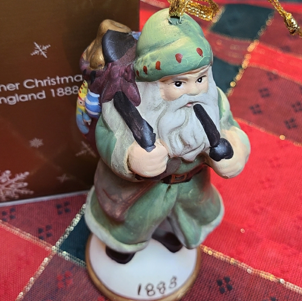 Limited Edition Christmas Ornament of Santa